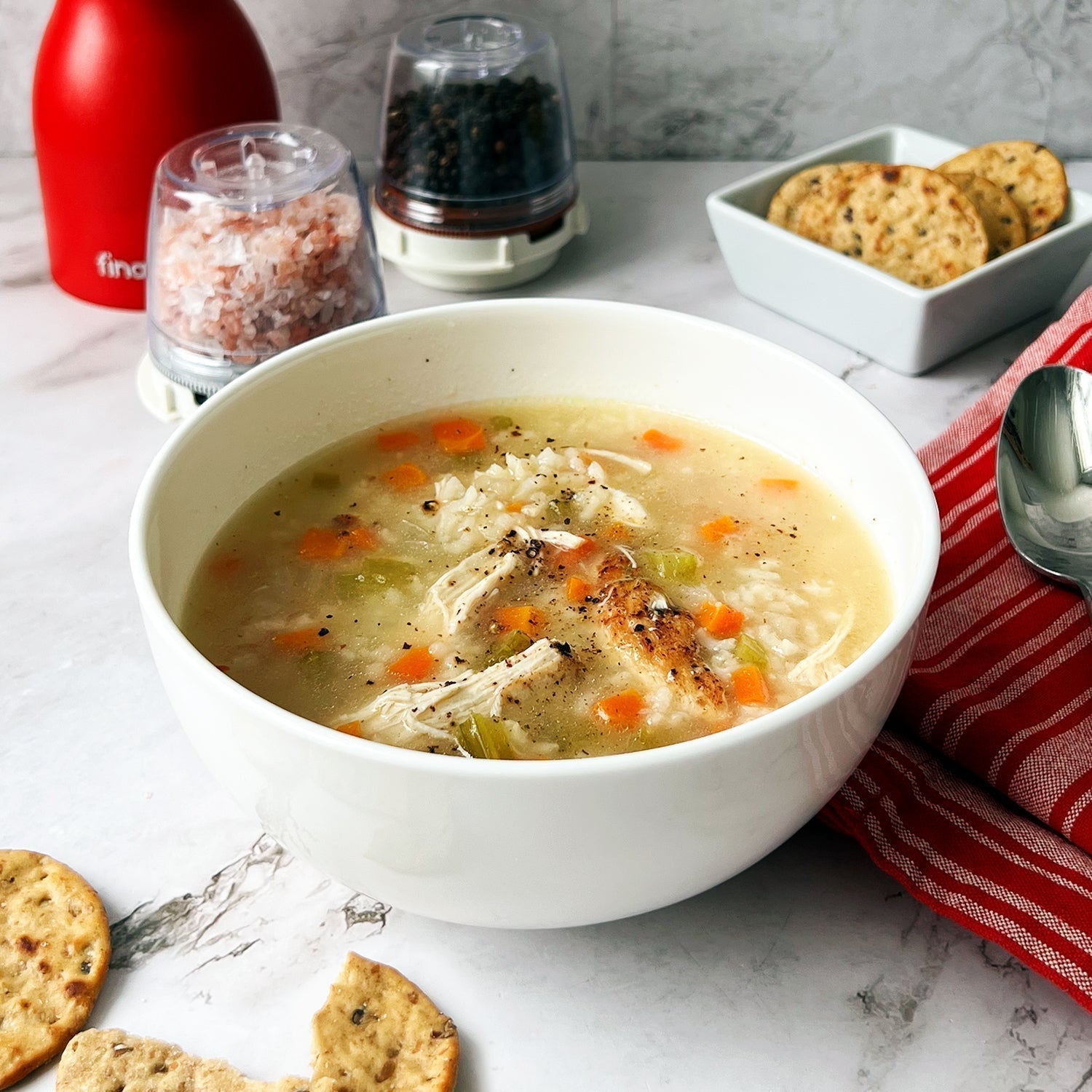 Chicken and Rice Instant Pot® Soup